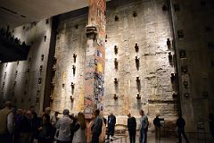 27A Original Slurry Concrete Retaining Wall And Last Column In Foundation Hall 911 Museum New York